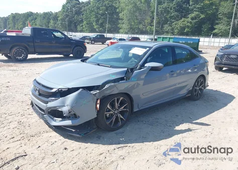 2017 Honda Civic Sport Touring из США, поврежденный, VIN SHHFK7H97HU229934